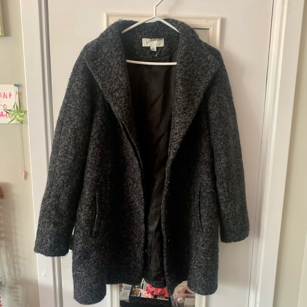 Anne Klein wool coat 💜